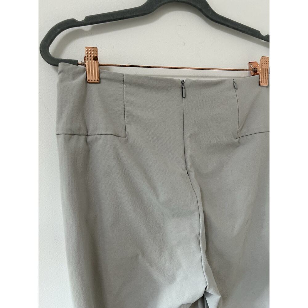 Athleta Wander Ankle Pants Front Slit Gray Size 8 Womens Stretch - Picture 5 of 12